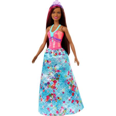 Barbie Dreamtopia Prinses met bruin haar - Barbiepop