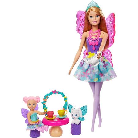 Barbie Dreamtopia Speelset Fee - Theekransje