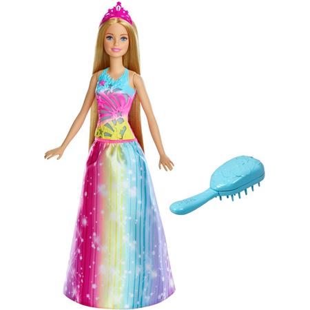 Barbie Dreamtopia Twinkelend Haar Prinses - Barbiepop