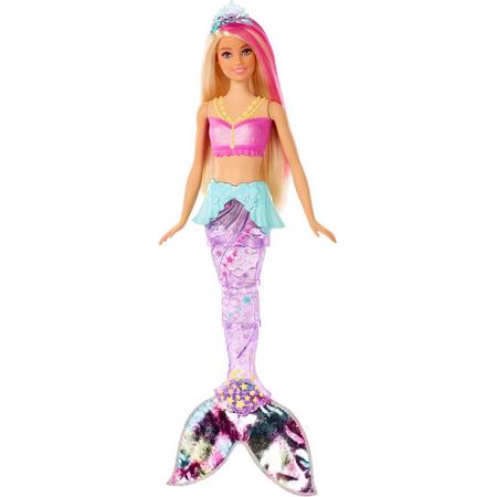 Barbie Dreamtopia Twinkelende Lichtjes Zeemeermin - Barbiepop