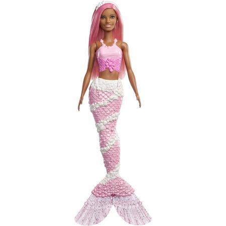 Barbie Dreamtopia Zeemeermin Afro American - Barbiepop