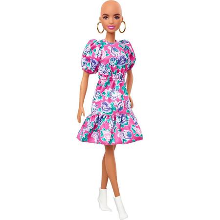Barbie Fashionistas Pop 150 zonder haar met bloemetjesjurk