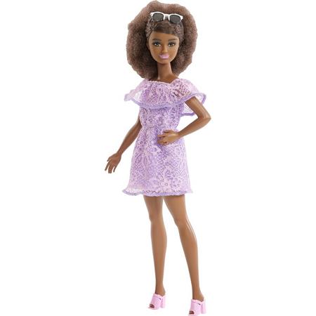 Barbie Fashionistas Purple Lace Romper AA - Petite - Barbiepop