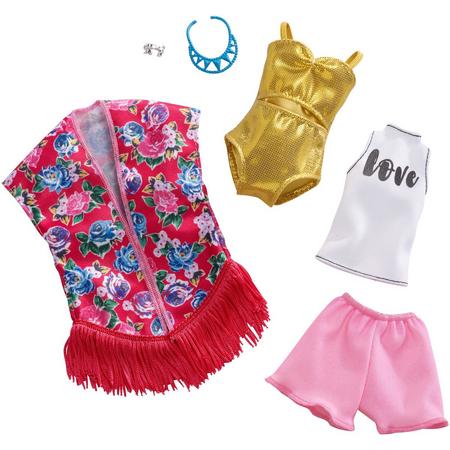 Barbie Kledingsetje Floral Summer - 2 Outfits
