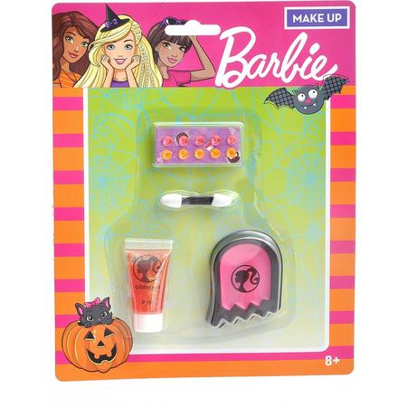Barbie Make-up Set Spooky Halloween Meisjes 15 Cm Karton Roze