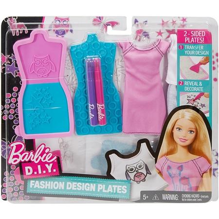 Barbie Ontwerpstudio Paars 9-delig