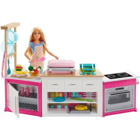 Barbie Ultime keuken (met pop)