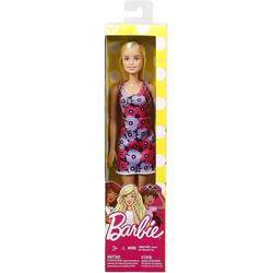 Barbie basis pop paarse bloemenjurk