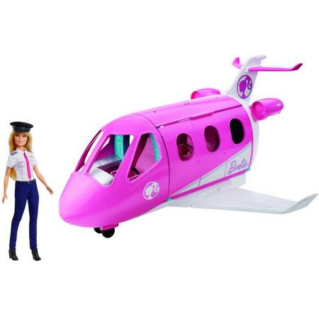 Barbie speelset Droomvliegtuig met piloot