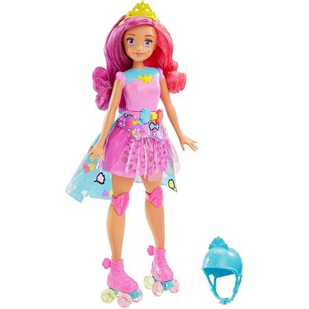 Barbie tienerpop videogames met ingebouwd spel 33 cm