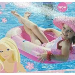 Opblaasbare Barbie Mini Boat