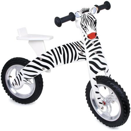 Base Toys Houten Loopfiets Zebra