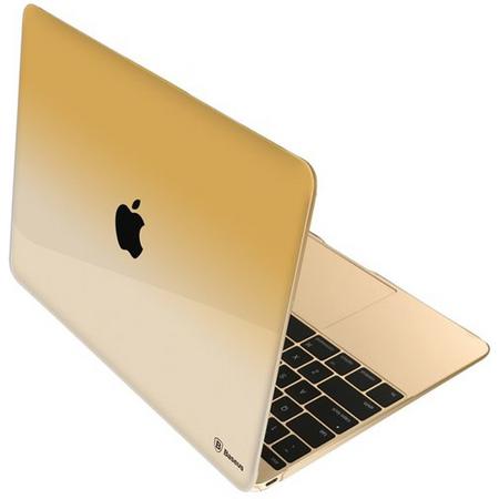 Baseus MacBook 12 inch case gradient - Goud