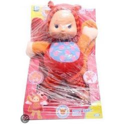 Cititoy Soft baby doll 27,5cm rood