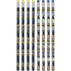 8 Batman™ potloden - Feestdecoratievoorwerp