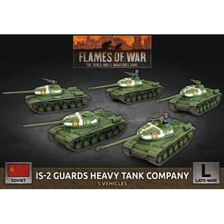 Flames of War: IS-2 Guards Heavy Tank Company