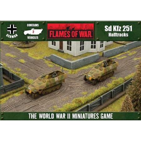 Flames of War Sd Kfz 251 (2) (plastic)