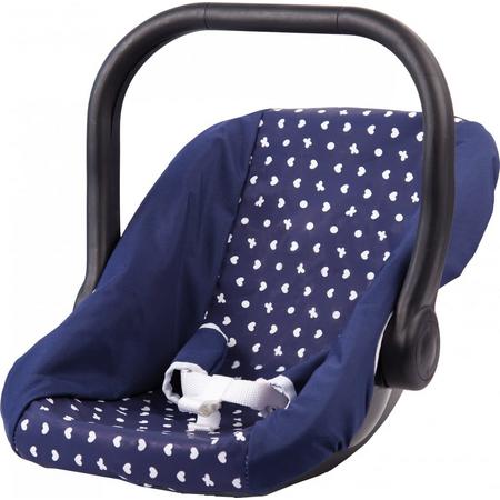 Bayer Autostoel Voor Poppen 44 Cm Blauw