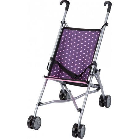 Bayer Dolls Buggy 55 Cm Paars
