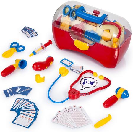 Speelgoed Dokterskoffer met Stethoscoop