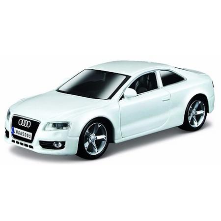Modelauto Audi A5 wit 1:32 - auto schaalmodel / miniatuur autos