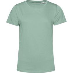 B&C Dames/dames E150 Organic T-Shirt met korte mouwen (Salie Groen)