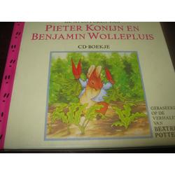 CD-boekje de avonturen van Pieter Konijn en Benjamin Wollepluis