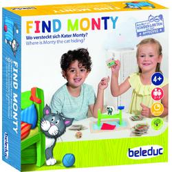 Find Monty! - Beleduc - gezellig spel ter bevordering van spraak, taal, geheugen en waarneming