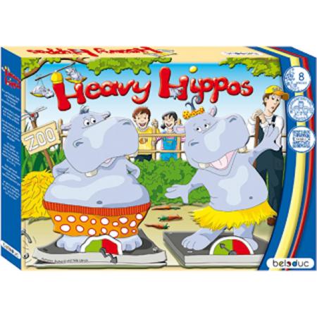Houten spel Heavy hippos