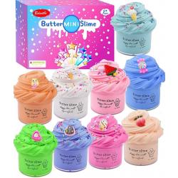 Belenthi Fluffy Slijm Pakket 9 x 70 ml – Putty Slime – Fluffy Slime Kit – Slijm Maken voor Kinderen – Squishy – Slijm Fluffy – Butter Slime – Slijm Producten - Educatief Speelgoed – Motoriek Speelgoed