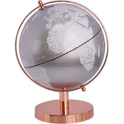 Beliani CABOT - Globe - Zilver - Synthetisch materiaal