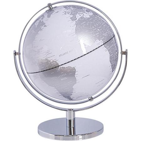 Beliani DRAKE - Globe - Zilver - Synthetisch materiaal
