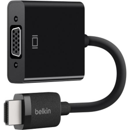 Belkin AV10170BT video kabel adapter 2,5 m VGA (D-Sub) HDMI Type A (Standaard) Zwart