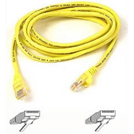 Belkin Cable patch CAT5 RJ45 snagless 3m yellow