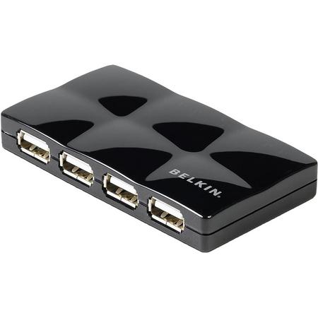 Belkin USB Hub 2.0 - 7 poorten - Zwart