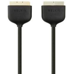CABLE.SCART.M/M.2M.BLACK.GOLD-PLATED