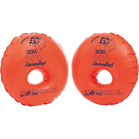 Oranje zwembandjes/zwemvleugels duo protect 3-6 jaar - Zwemvleugels 18-30 kilo - Zwem armbanden