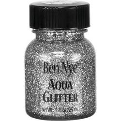   Aqua Glitter - Silver