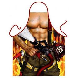 Brandweerman - Sexy Grappig Leuk Schort Keukenschort