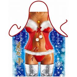 Kerstvrouw - Sexy - Grappig - Leuk - Schort Keukenschort