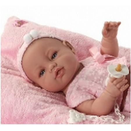 Berbesa pasgeboren baby pop roze
