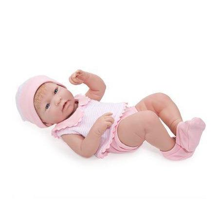 Berenguer Babypoppen La Newborn 43 cm Meisje Roze met haar