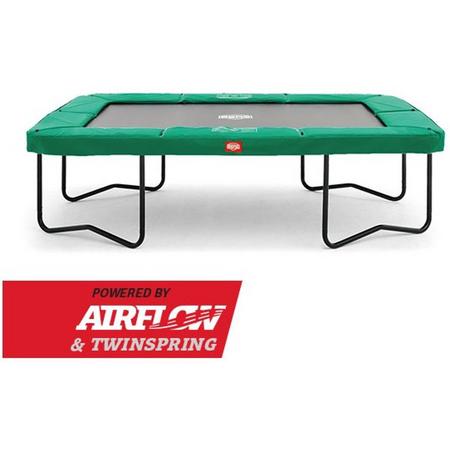 BERG trampoline EazyFit Regular - 330 x 220 cm Groen