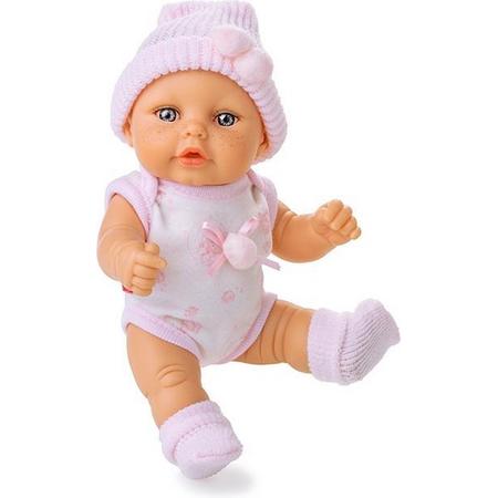 Berjuan Babypop Mini Baby 20 Cm Meisjes Roze