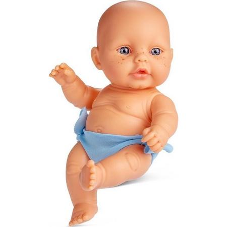 Berjuan Babypop Newborn 30 Cm Meisjes Vinyl/textiel Blauw
