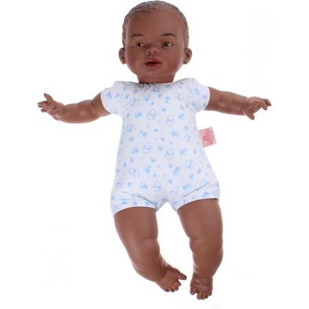 Berjuan Babypop Newborn Soft Body 45 Cm Afrikaans Jongen