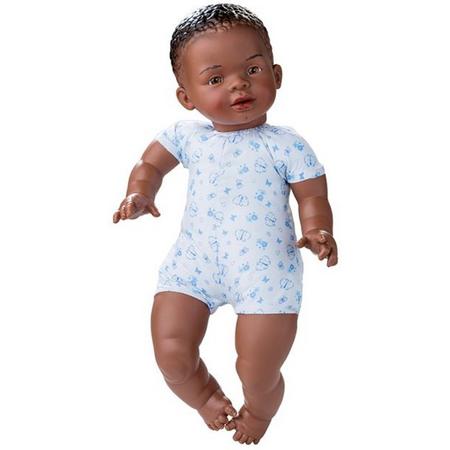 Berjuan Babypop Newborn Soft Body Afrikaans 45 Cm Jongen