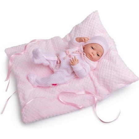 Berjuan Babypop Newborn Special Meisjes 45 Cm Roze
