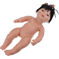   Babypop Zonder Kleren Newborn Aziatisch 38 Cm Meisje
