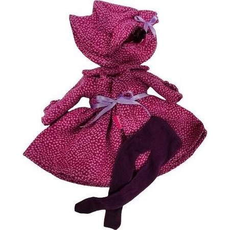 Berjuan Poppenjurk Fashion Girl Meisjes 35 Cm Textiel Roze/zwart